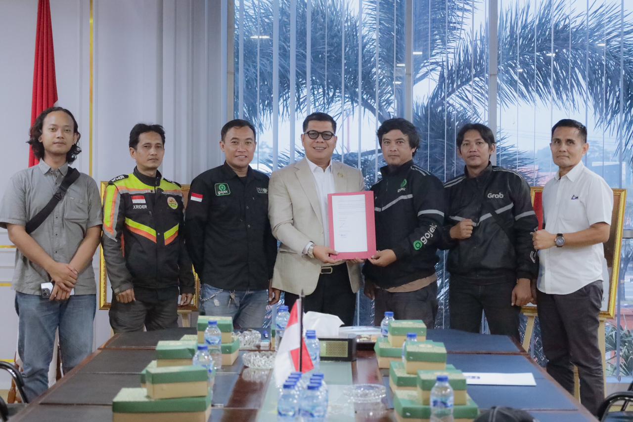 DPRD Banten Terima Audiensi Driver Online, Bahas Keamanan dan Dukungan UU Ojol